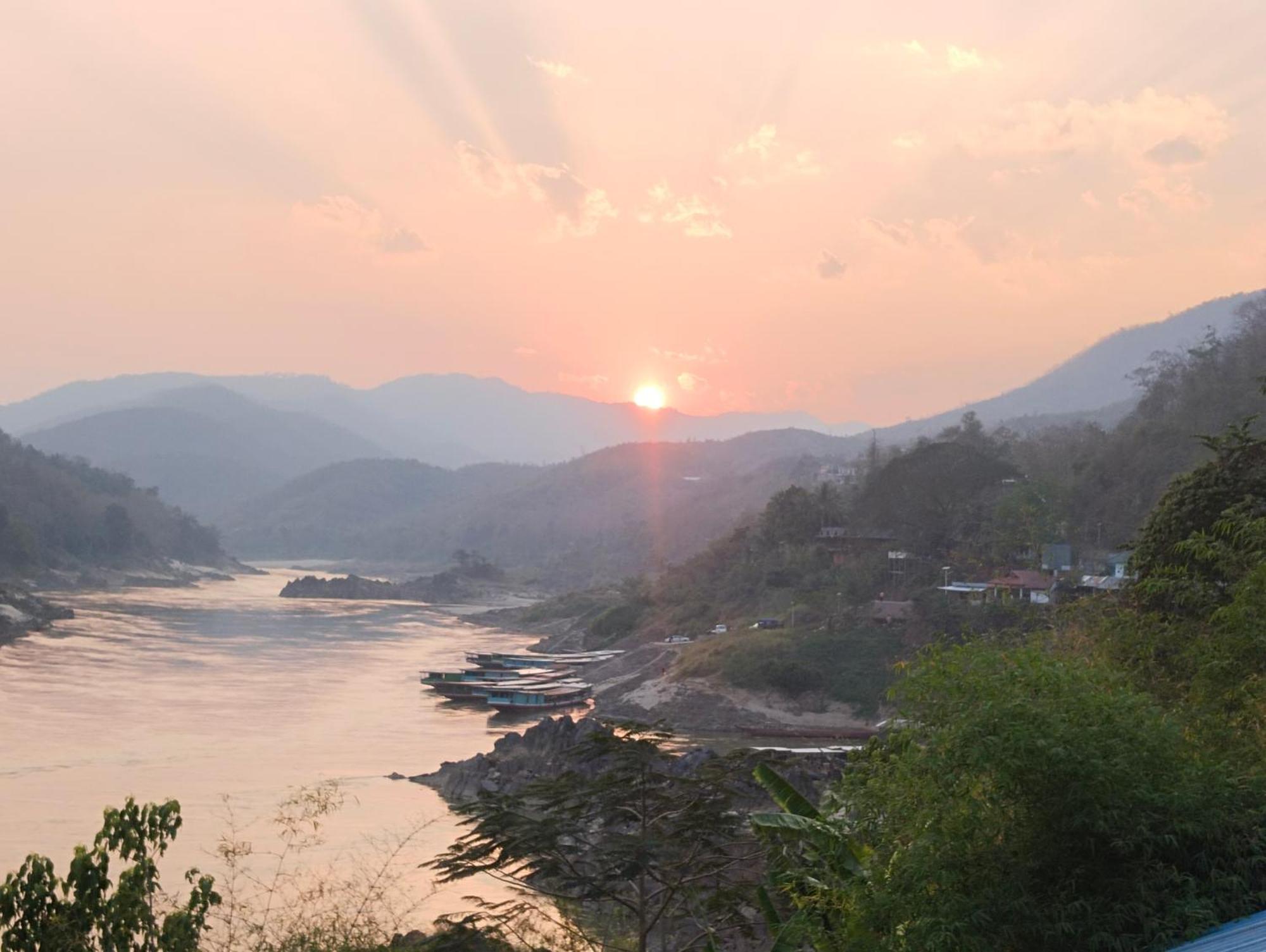 Muang Pakbèng Dorm Riverside 아파트 외부 사진