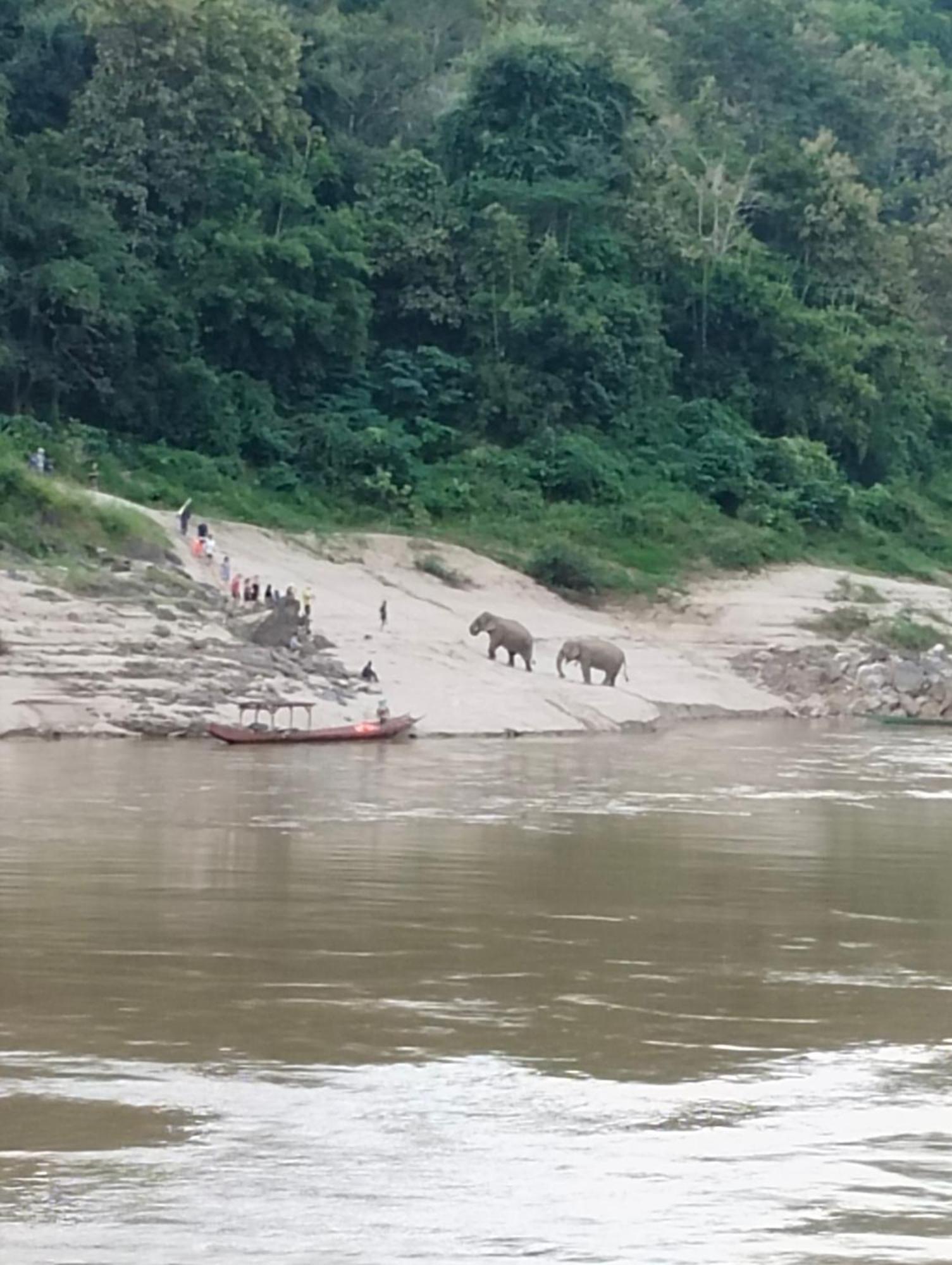 Muang Pakbèng Dorm Riverside 아파트 외부 사진